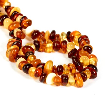 Бусы &quot;Галька&quot; из Янтаря купить