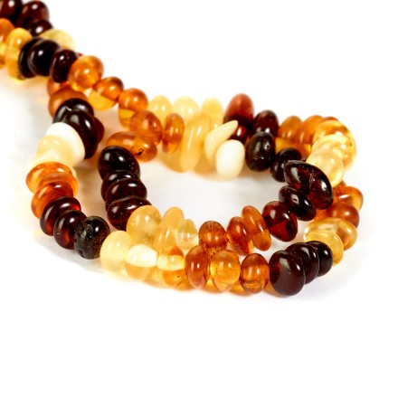Бусы &quot;Галька&quot; из Янтаря купить