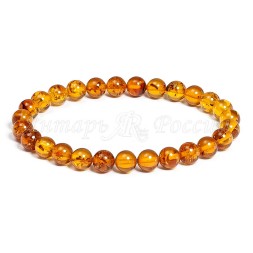 Браслет &quot;Шар&quot; из Янтаря