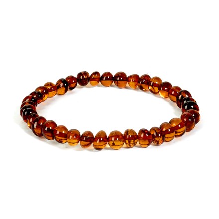 Браслет &quot;Мятый шар&quot; из Янтаря купить