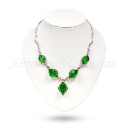 Колье &quot;Роса&quot; из Бернита Посеребрение