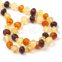 Бусы для очков &quot;Мятый шар&quot; из Янтаря