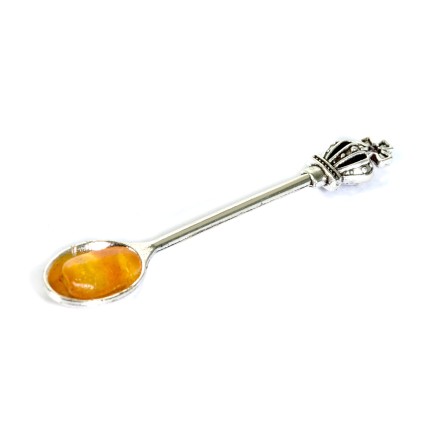 Ложка-загребушка &quot;Королевская&quot; с Янтарем купить