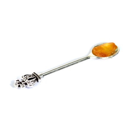 Ложка-загребушка &quot;Королевская&quot; с Янтарем купить
