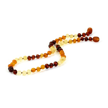 Бусы детские &quot;Мятый шар&quot; из Янтаря купить