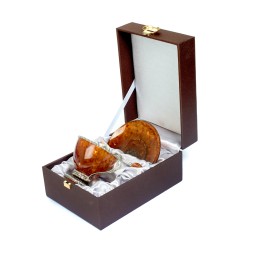 Чайный набор &quot;Венеция&quot;, Янтарь/бронза