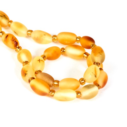 Бусы для очков &quot;Сливка&quot; из Янтаря купить