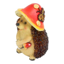 &quot;Ежик в шляпе&quot; из Янтаря и полистоуна